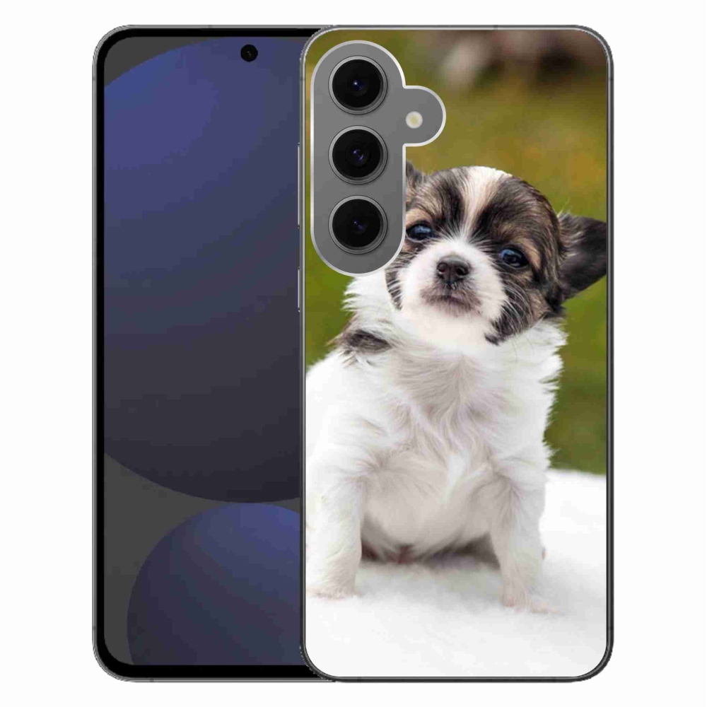 Gél tok mmCase a Samsung Galaxy S24 FE készülékhez - chihuahua 4