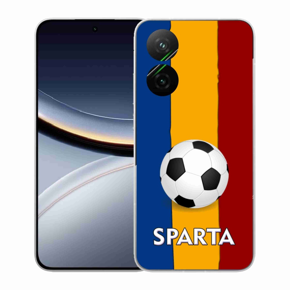 Gél borítás mmCase a Xiaomi Poco F7 5G számára - futball 1