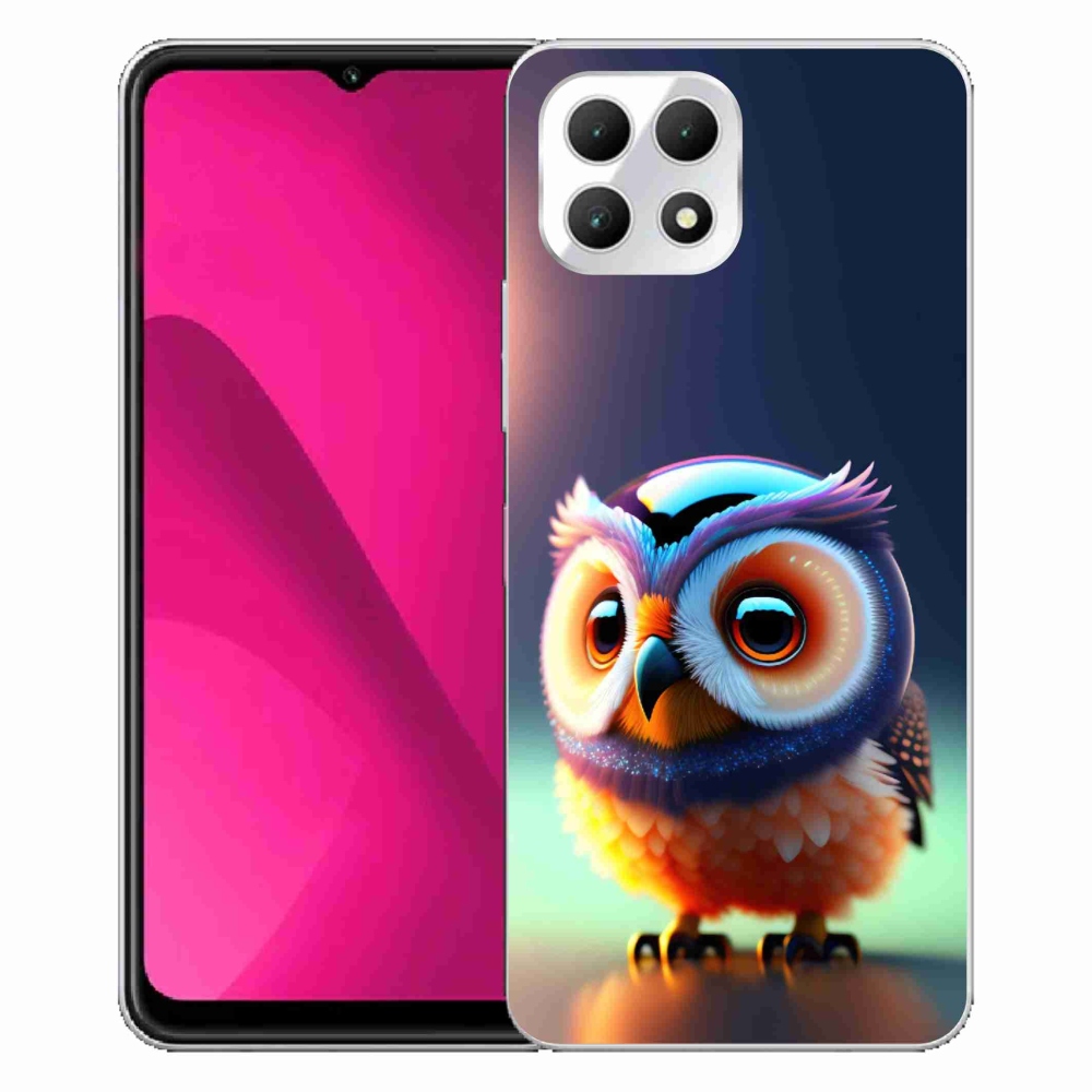 Zselés borítás mmCase a T-Mobile T Phone 2 készülékhez - bagoly