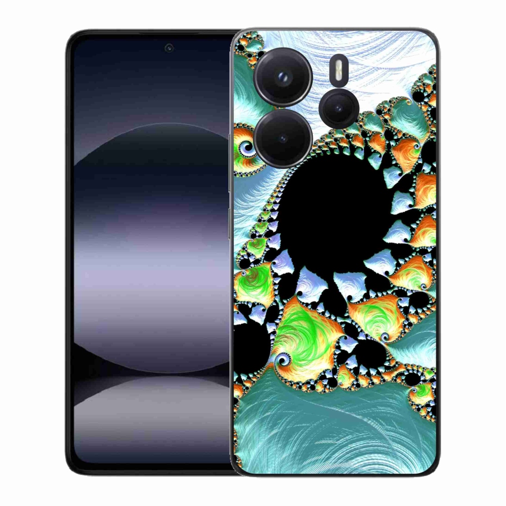 Gél borítás mmCase a Xiaomi Redmi Note 14-hez - absztrakt motívum 21