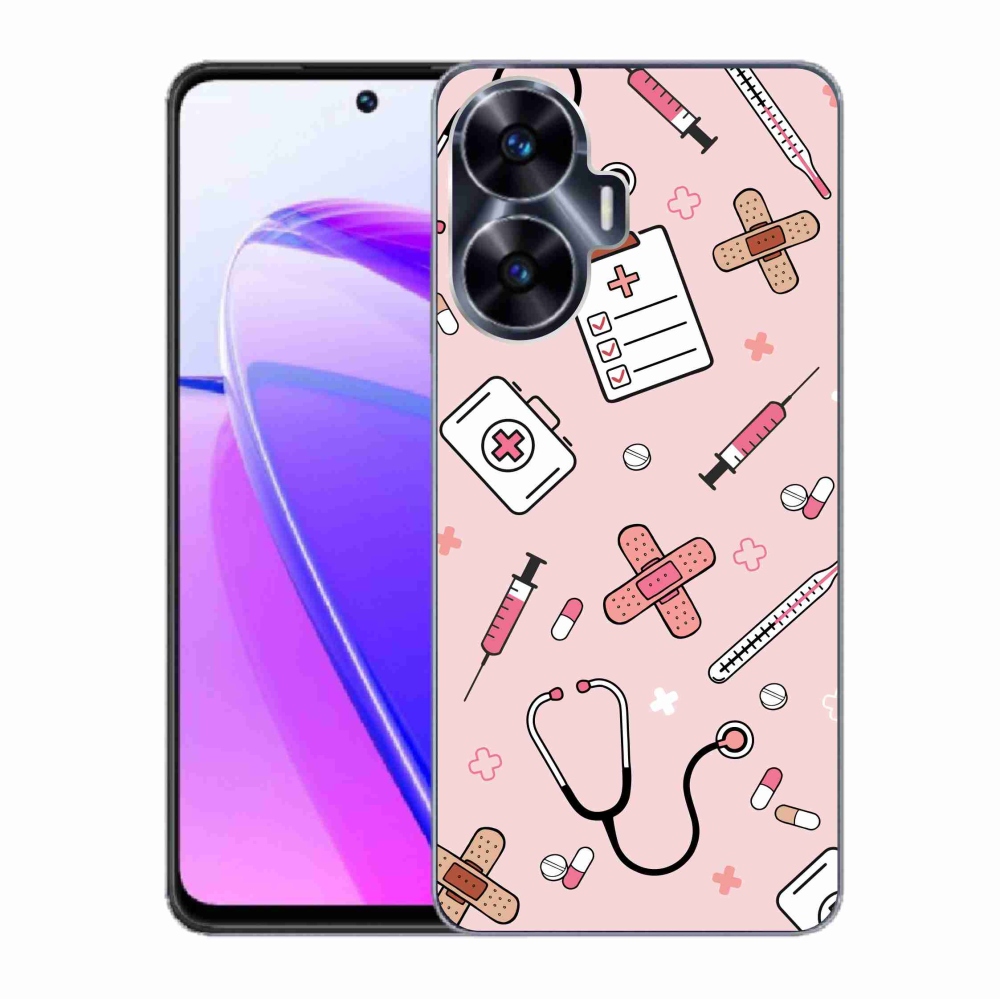 Gél borítás mmCase a Realme C55 készülékhez - egészség 2