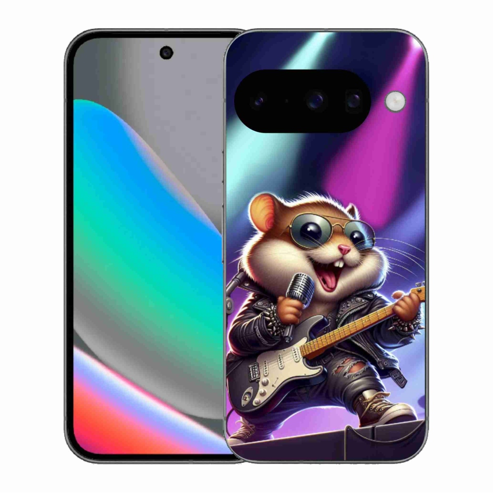 Gél borítás mmCase a Google Pixel 10 számára - hörcsög hintaló