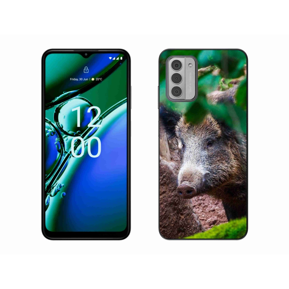 Zselés borítás mmCase a Nokia G42 készülékhez - vaddisznó