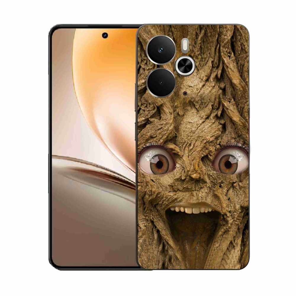 Gél borító mmCase a Realme 14 5G/14T 5G készülékhez - boldog fa szemekkel