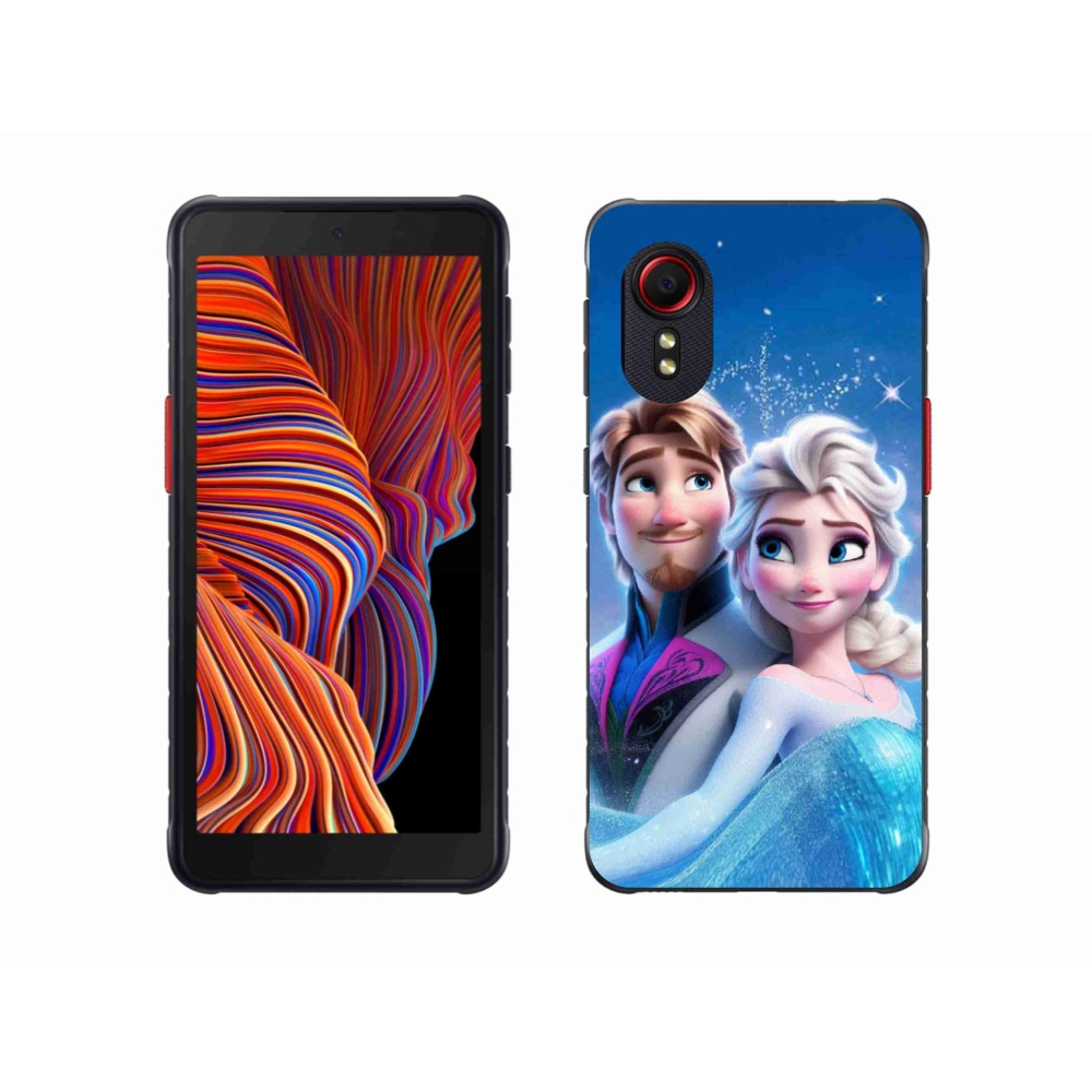 Gél borítás mmCase Samsung Galaxy Xcover 5 - Ice Kingdom 1