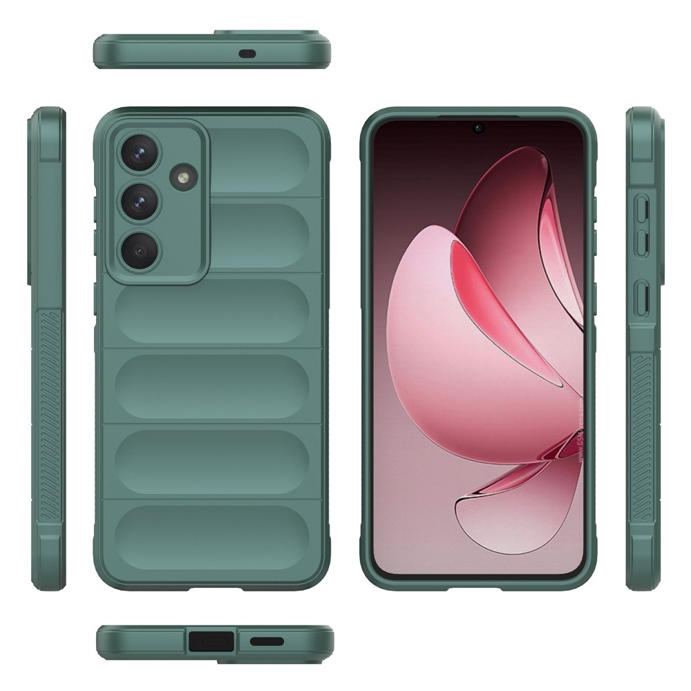 Rugg tartós zselés tok Samsung Galaxy S25 FE készülékhez - zöld