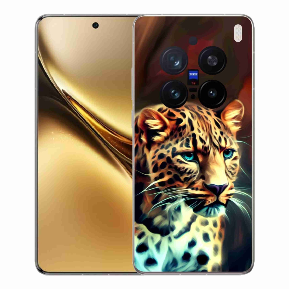Zselés borítás mmCase a Vivo X200 Pro 5G készülékhez - leopárd