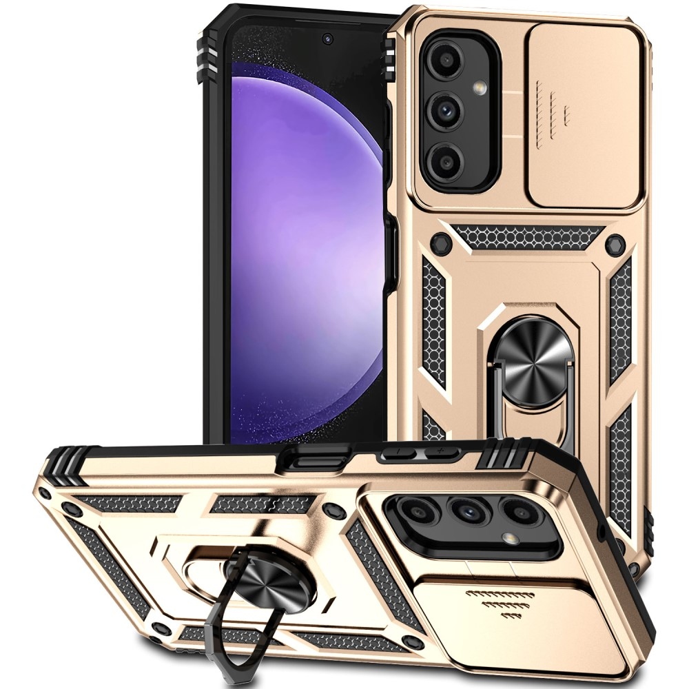 Csúszásálló borítás Samsung Galaxy S23 FE készülékhez - arany színű