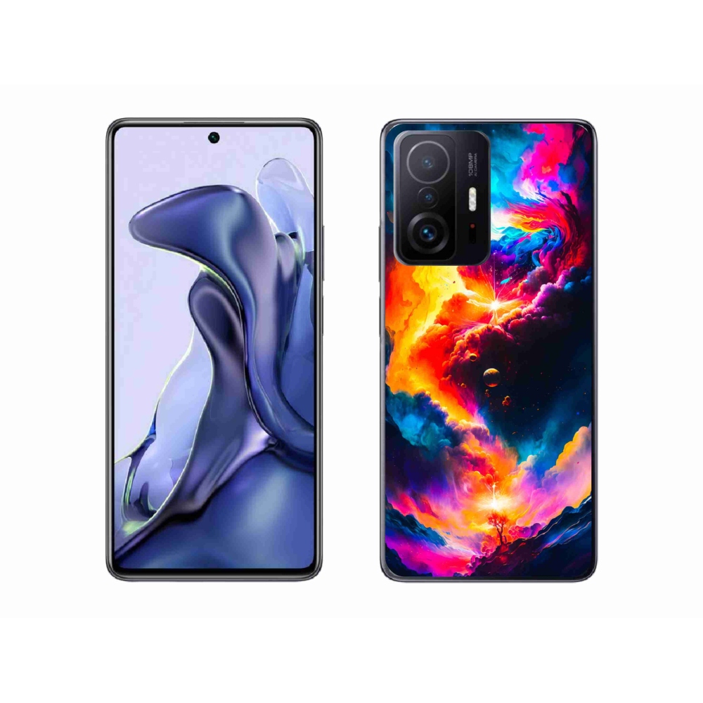 Gél borítás mmCase a Xiaomi 11T Pro számára - absztrakt motívum