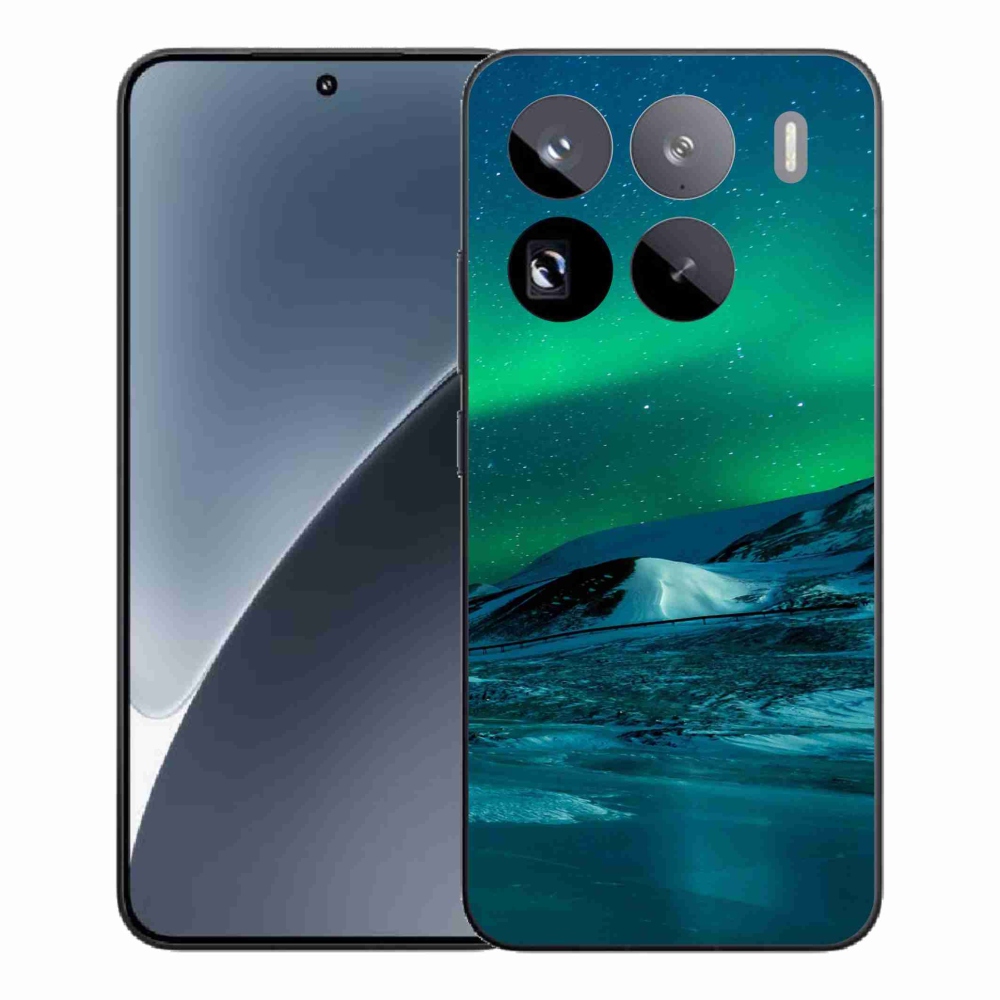 Gél borítás mmCase a Xiaomi 15 Pro-hoz - aurora borealis