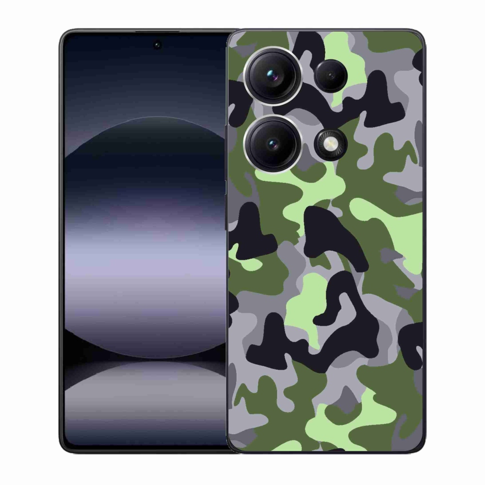 Gél borítás mmCase a Xiaomi Redmi Note 14S-hez - terepszínű minta 7