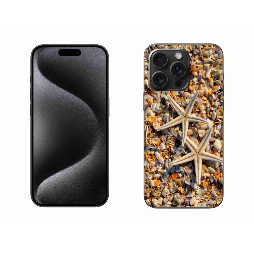 Zselés borítás mmCase iPhone 15 Pro Max készülékhez - tengeri csillag