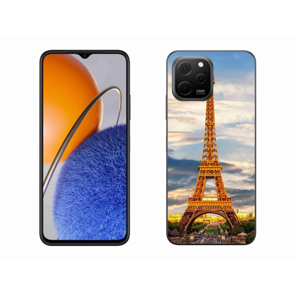 Gél borítás mmCase a Huawei Nova Y61 készülékhez - eiffel torony 3