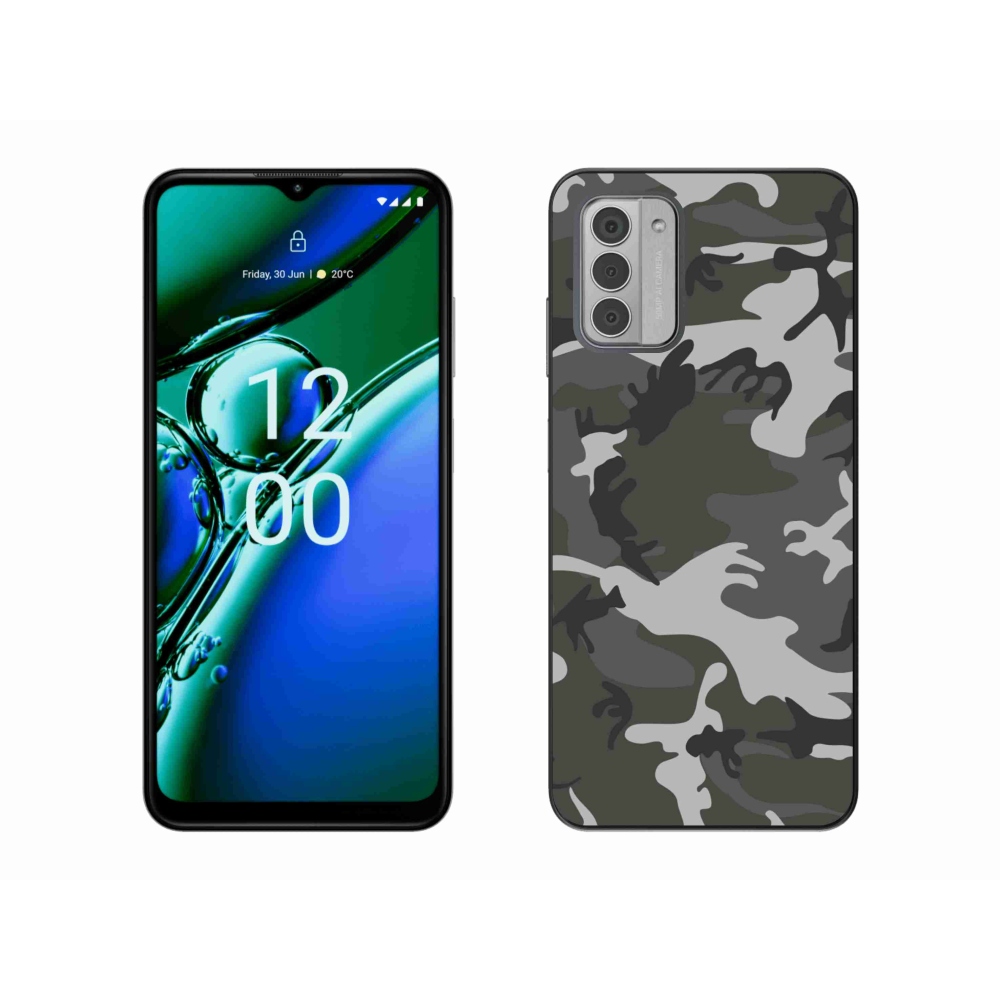 Zselés borítás mmCase a Nokia G42 készülékhez - álcázó mintázat