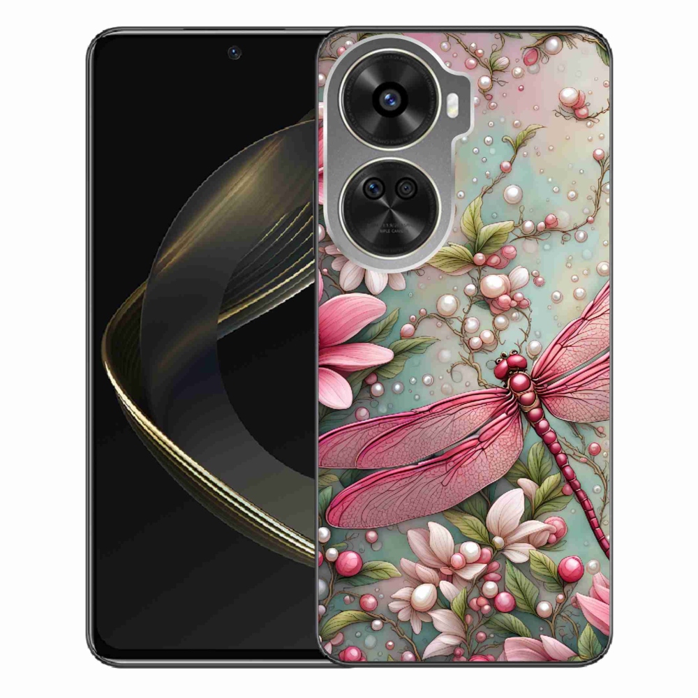 Gél borítás mmCase a Huawei Nova 12 SE számára - szitakötő