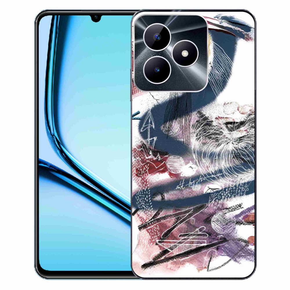 Gel Cover mmCase mmCase for Realme Note 50 - absztrakt motívum 28