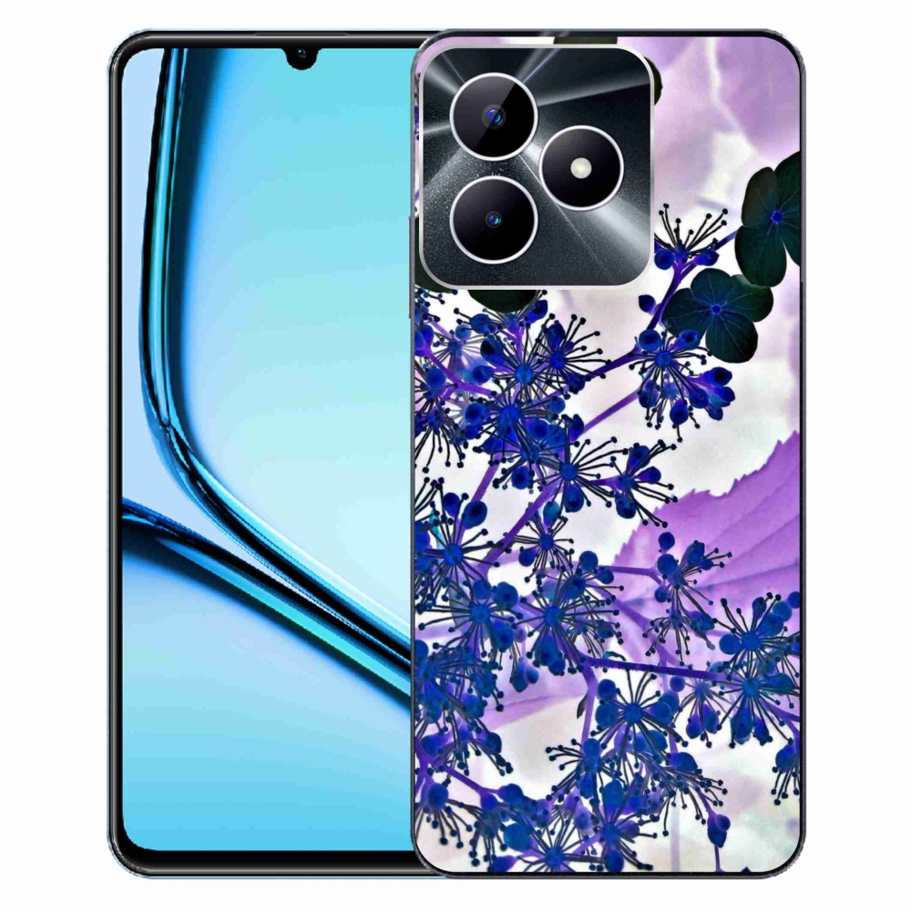 Zselés borító mmCase a Realme Note 50 készülékhez - hortenzia virág