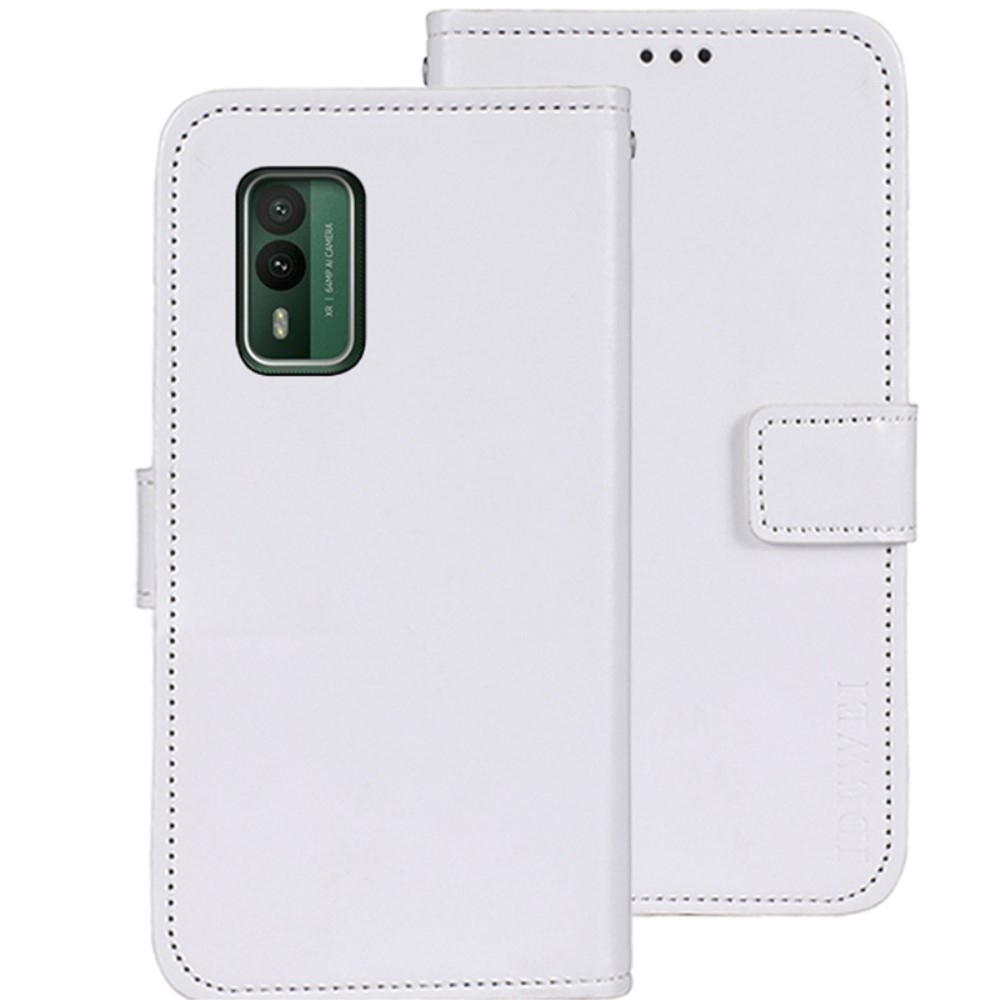 IDEWEI könyvtáska Nokia XR21 készülékhez - fehér
