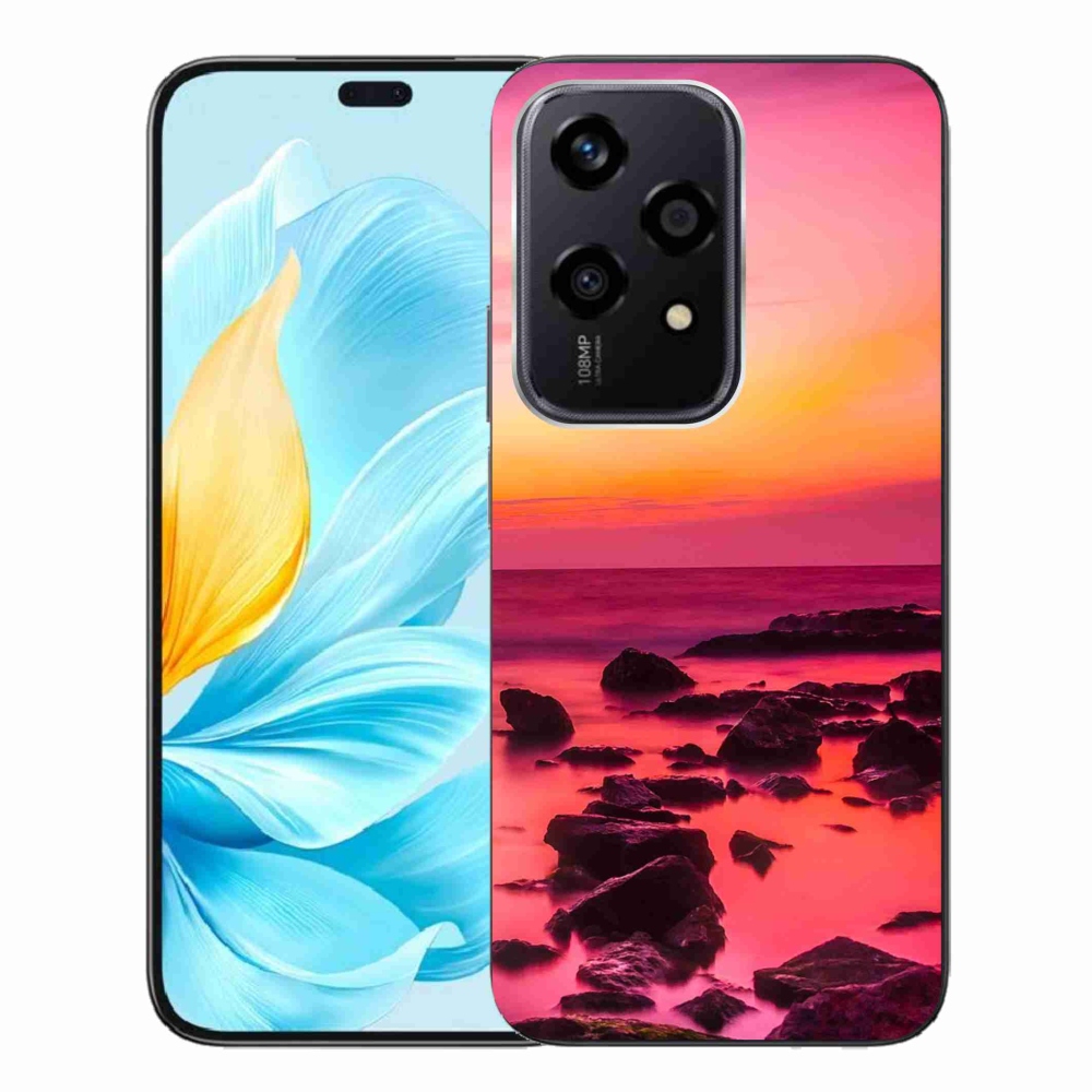 Zselés borítás mmCase a Honor 200 Lite 5G számára - tenger és ragyogás