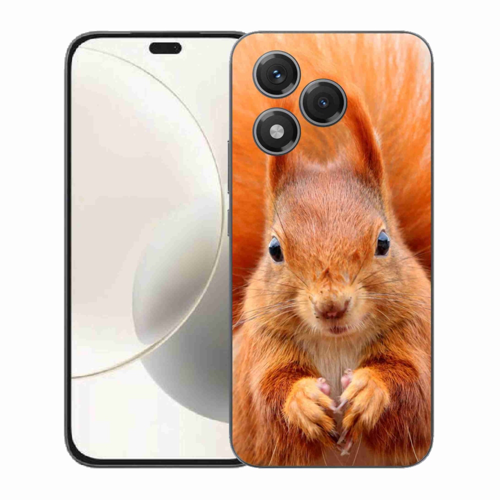 Zselés borítás mmCase a Honor 400 Lite készülékhez - mókus