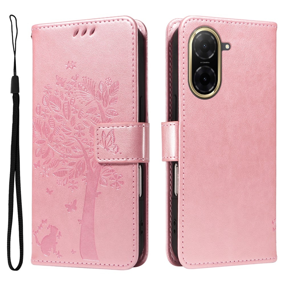 Fák könyve tok Xiaomi Redmi A5 (173.45x79.35x8.45mm) - rózsaarany