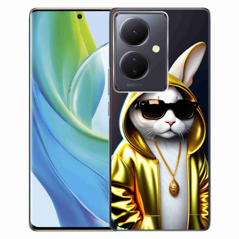 Gél borítás mmCase a Vivo V29 Lite 5G-n - cat boss