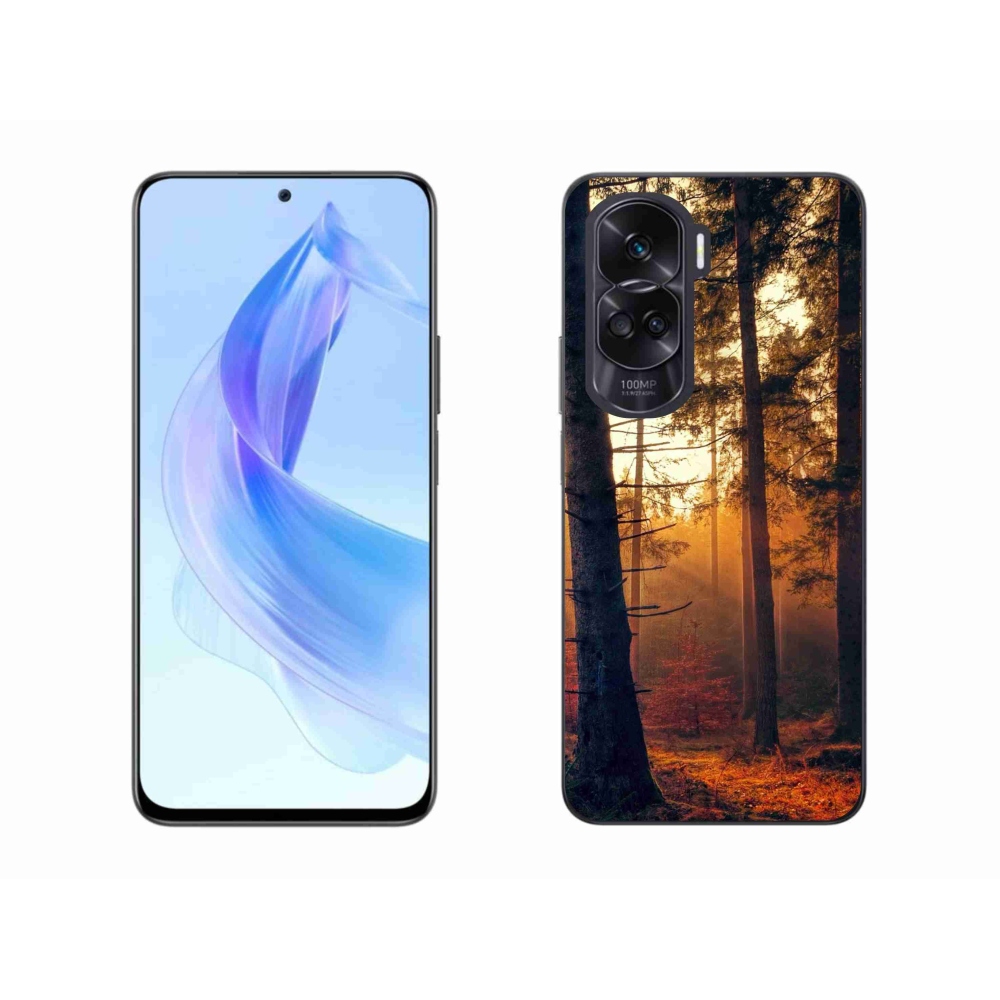 Gél tok mmCase a Honor 90 Lite-hoz - erdő