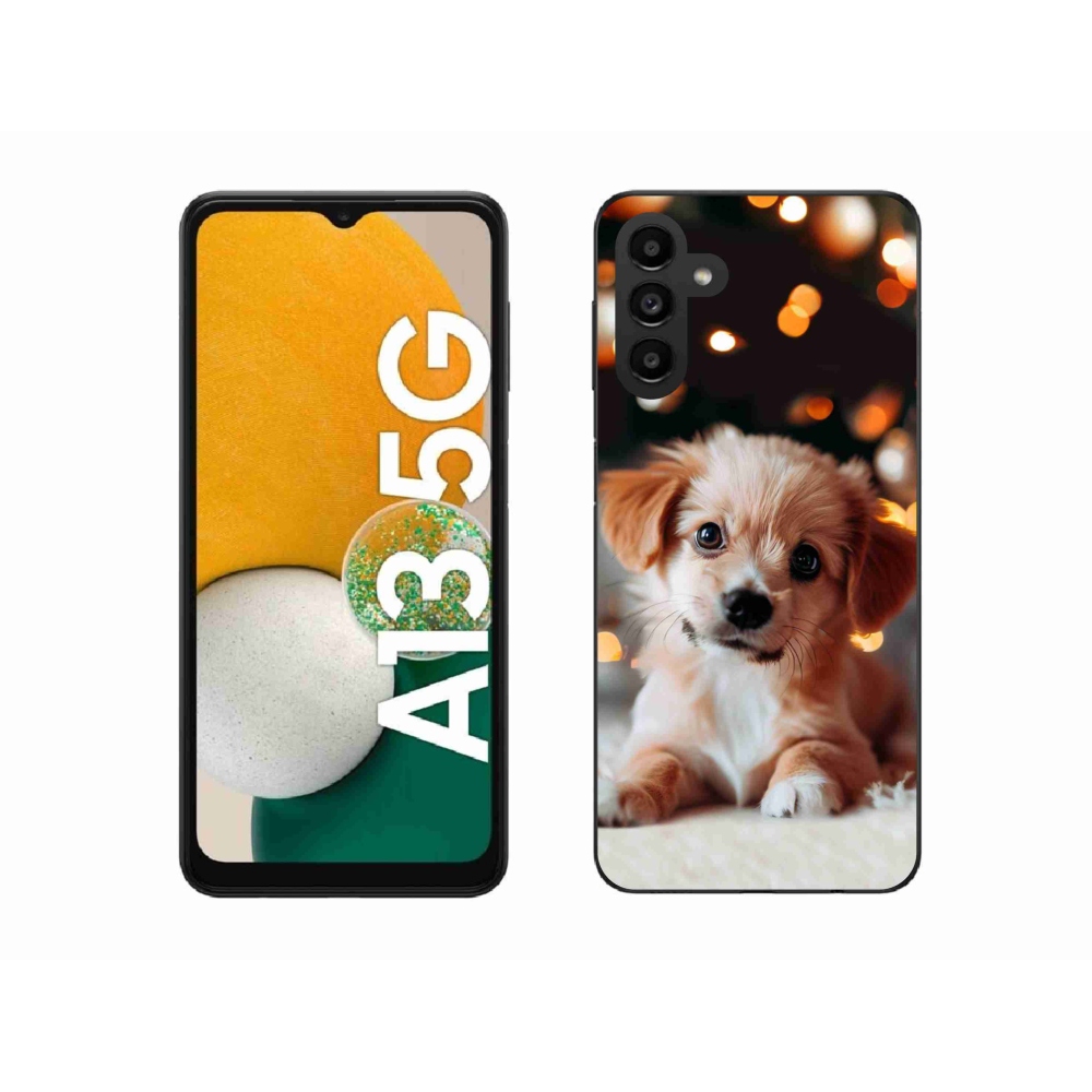Zselés borítás mmCase Samsung Galaxy A13 5G - kölyökkutyakékhez