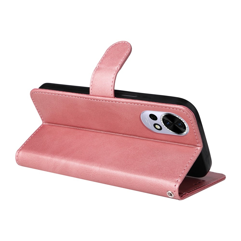 Vérrögök könyv tok Huawei Nova 13 5G - rózsaszín