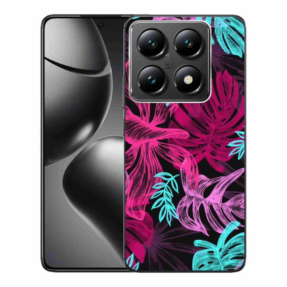 Gél borítás mmCase a Xiaomi 14T Pro számára - virágok 1