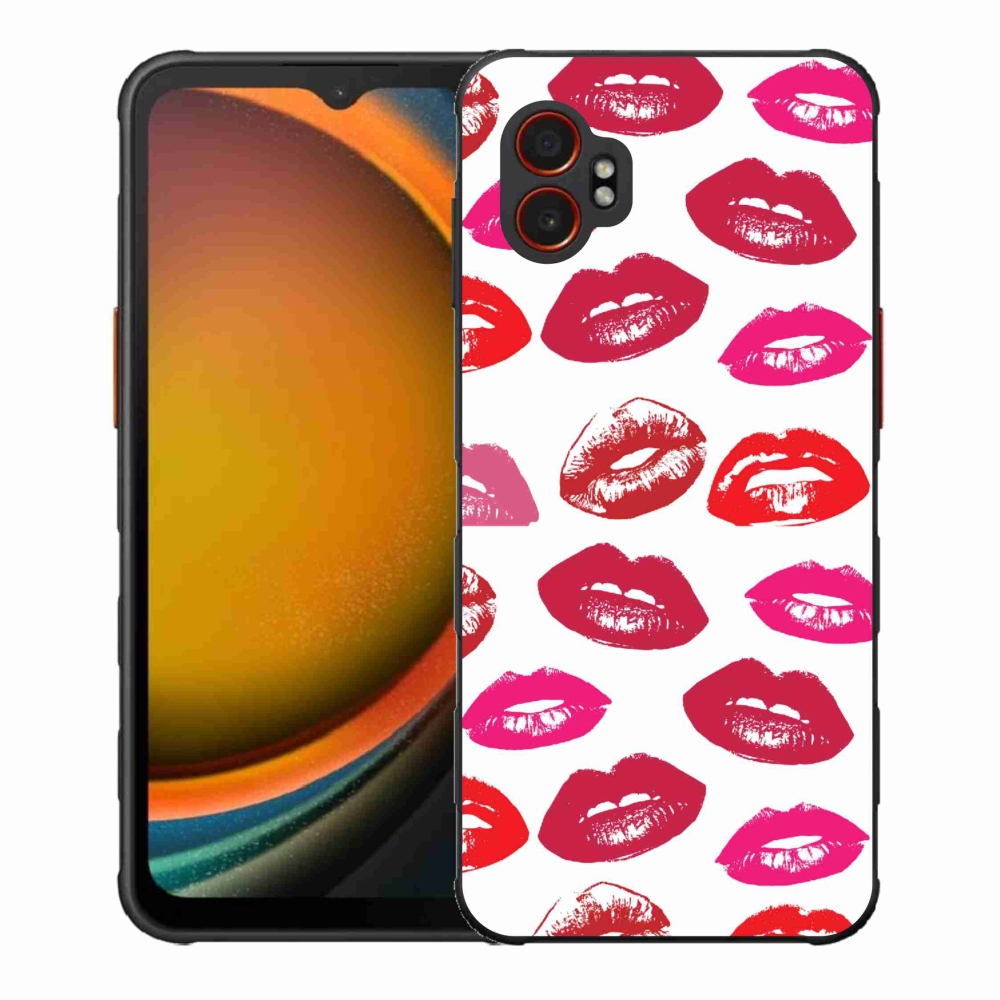 Zselés borítás mmCase Samsung Galaxy Xcover 7 Pro készülékhez - ajkak