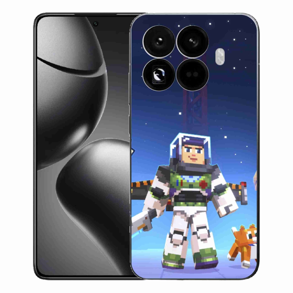 Gél borítás mmCase a Xiaomi 15T Pro számára - minecraft 2