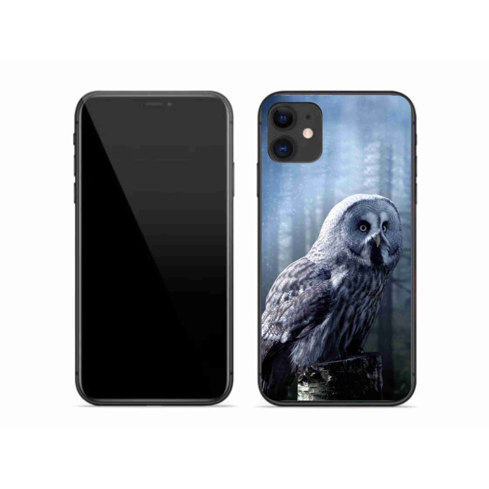 Zselés borítás mmCase iPhone 11 készülékhez - bagoly