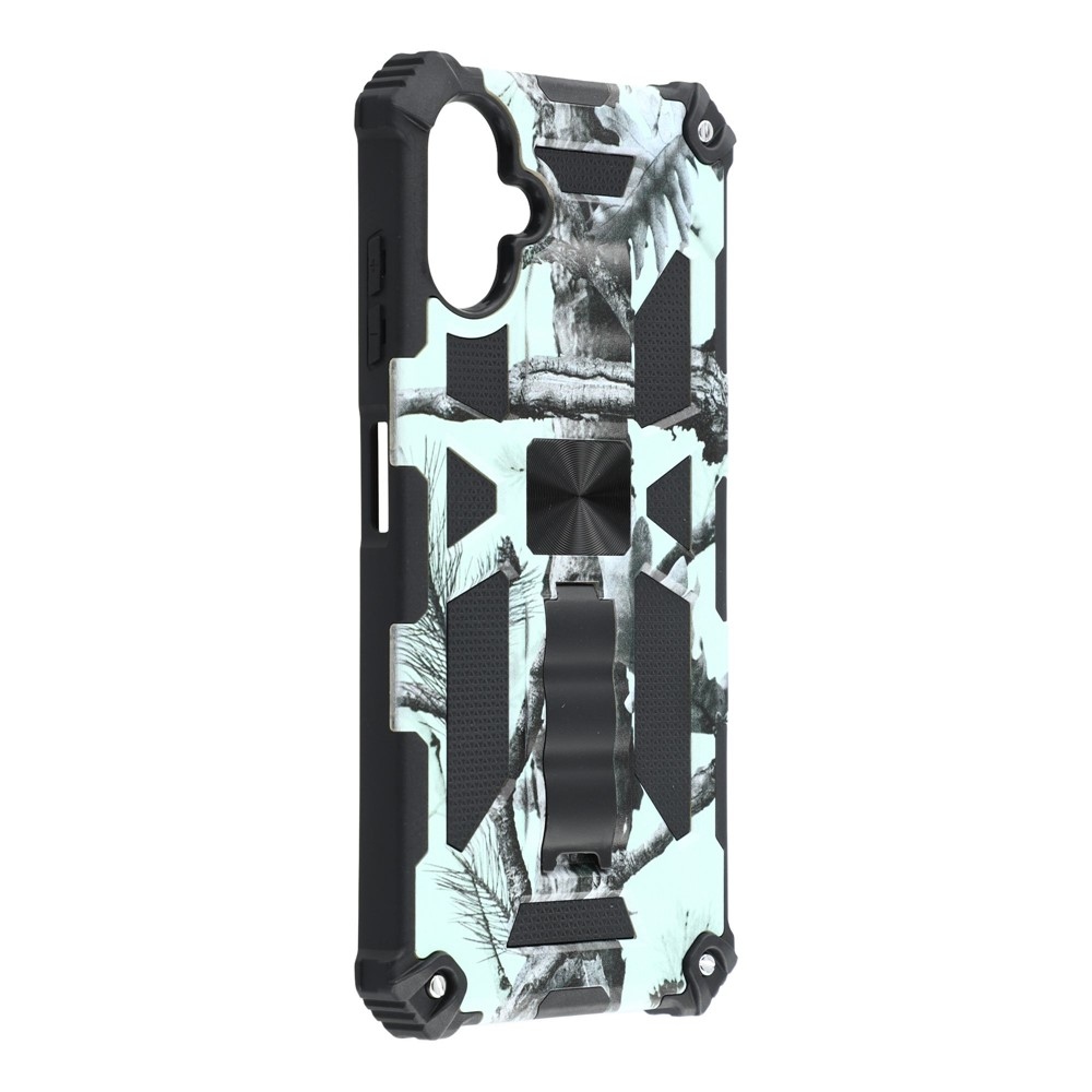 Camouflage tartós borító Samsung Galaxy A07 4G készülékhez - világoszöld