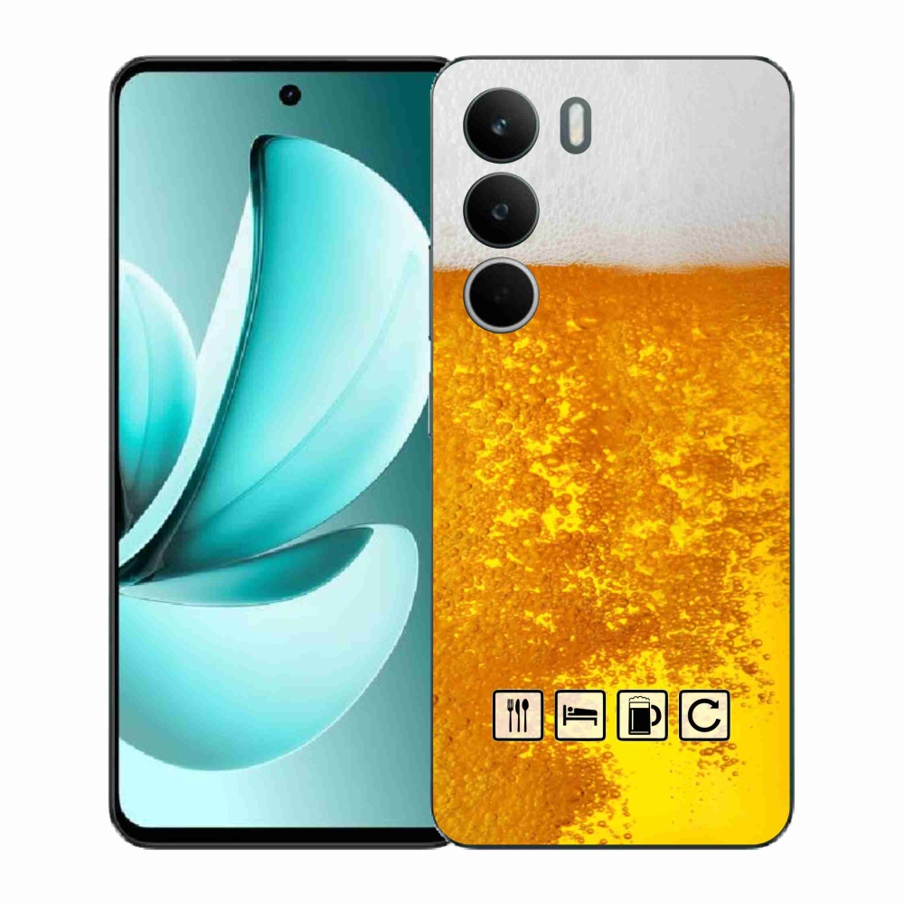 Gel Cover mmCase mmCase a Realme C71 készülékhez - sör motívum 3