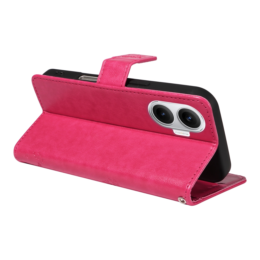 Fák könyv tokja Xiaomi Poco F7 5G - rózsaszínű