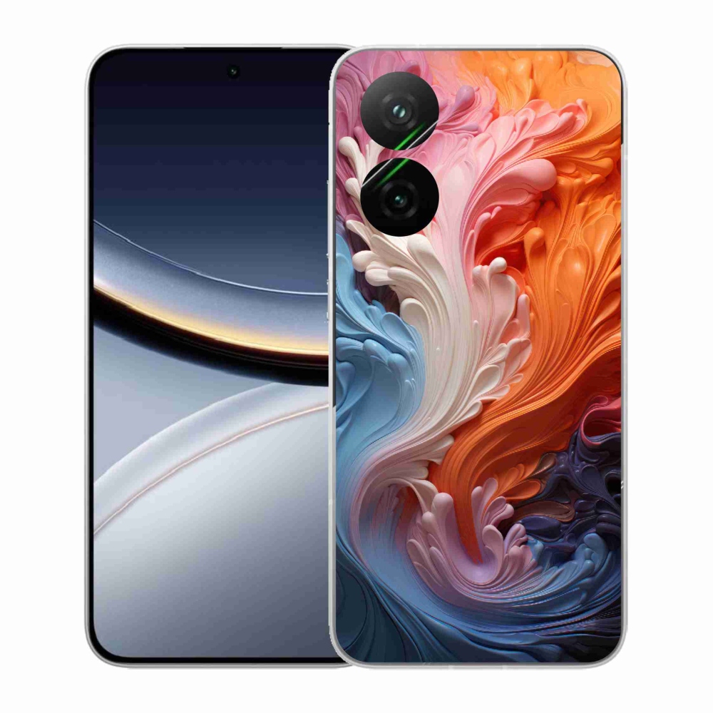 Gél borítás mmCase a Xiaomi Poco F7 5G számára - absztrakt motívum 8