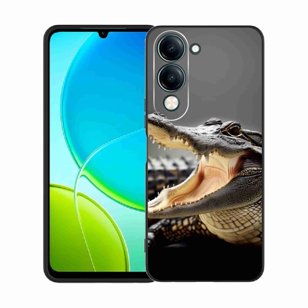 Gél borító mmCase a Vivo Y29s 5G készülékhez - krokodil