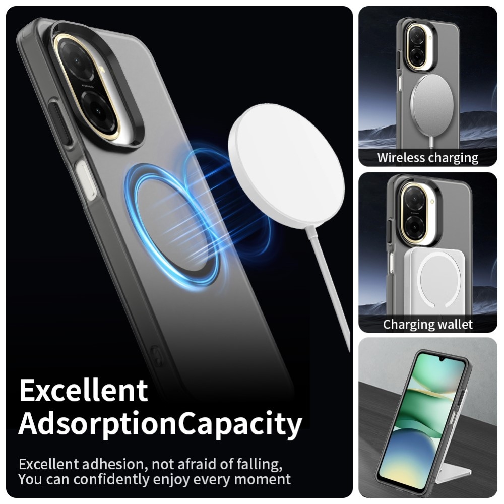 Candy zselés tok MagSafe-val Xiaomi Redmi A5 (171.7x77.8x8.3mm) - fekete