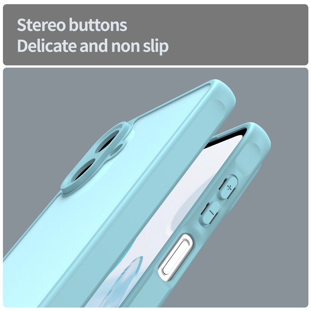 Zselés tok kemény hátlappal Samsung Galaxy A07 4G - világoszöld