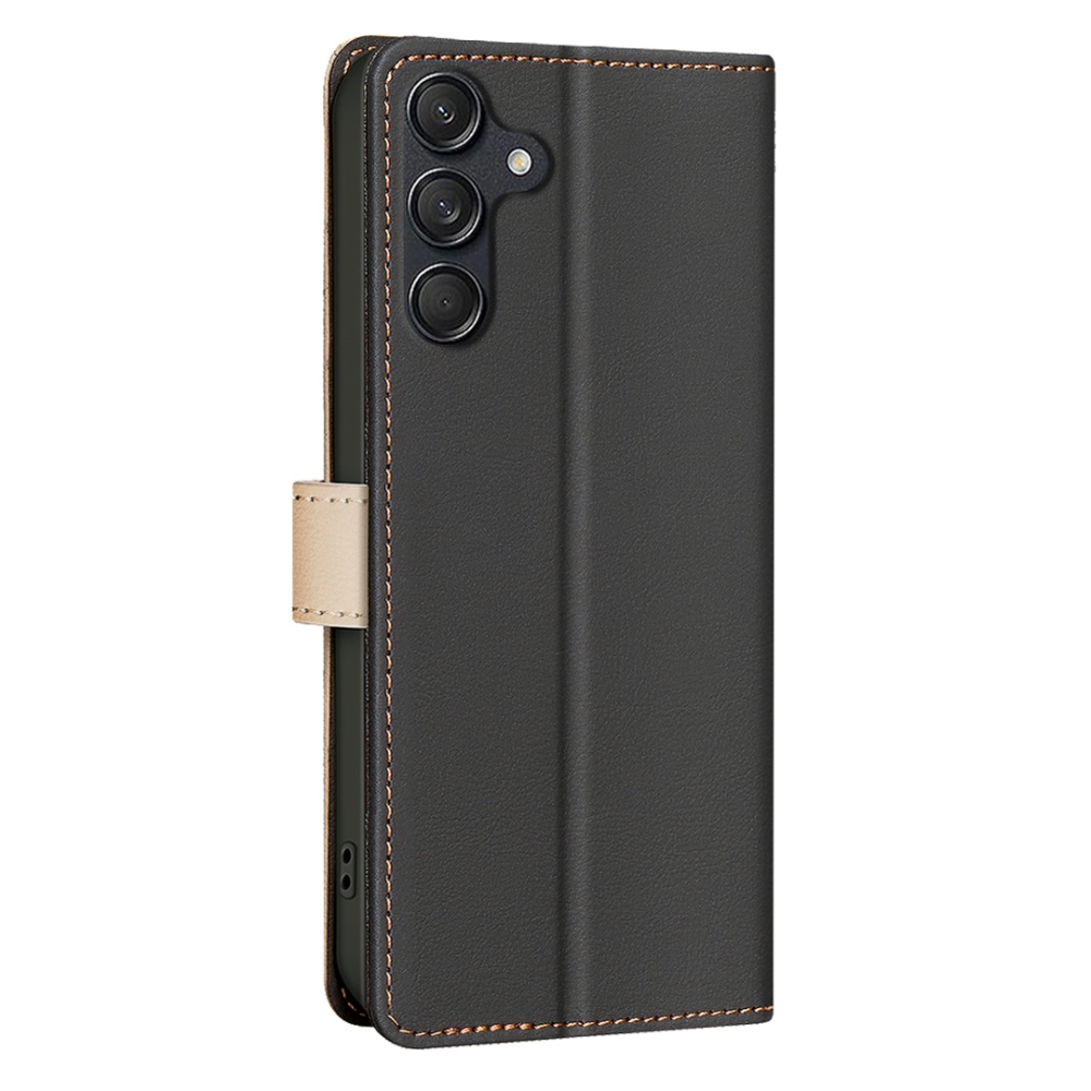 BNF DUO könyvtáska Samsung Galaxy S25 FE készülékhez - fekete