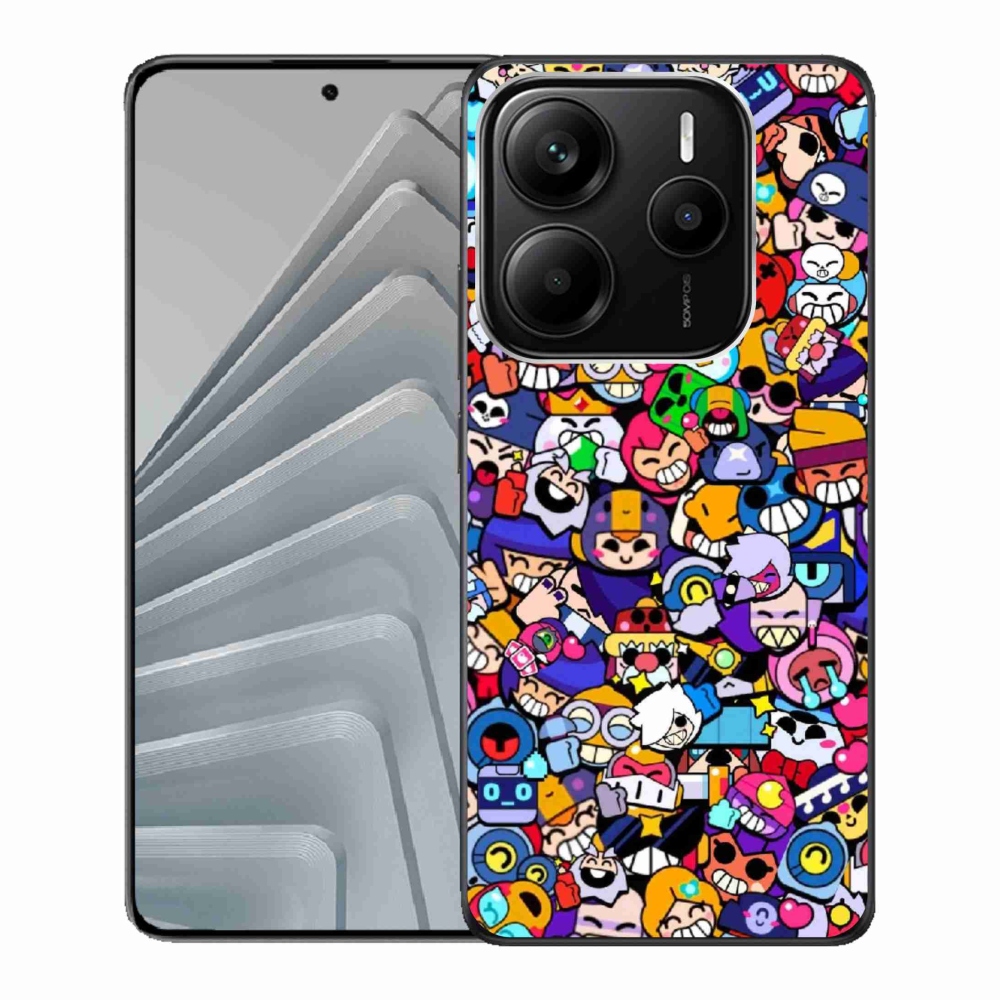 Gél borítás mmCase a Xiaomi Redmi Note 14 5G-hez - brawl stars 2
