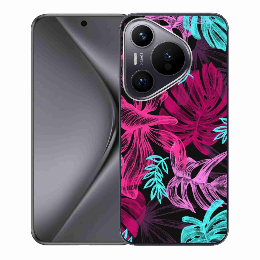 Zselés borítás mmCase a Huawei Pura 70 - virágok 1