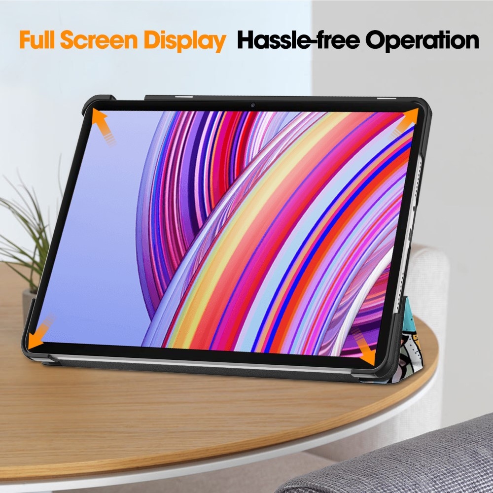 Patte intelligens záró tok Xiaomi Redmi Pad Pro 4G/5G tablethez - graffiti