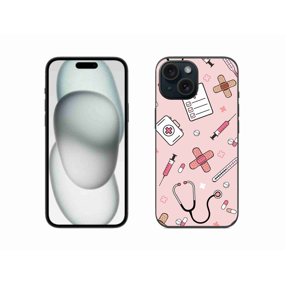 Zselés borítás mmCase iPhone 15-hez - egészség 2