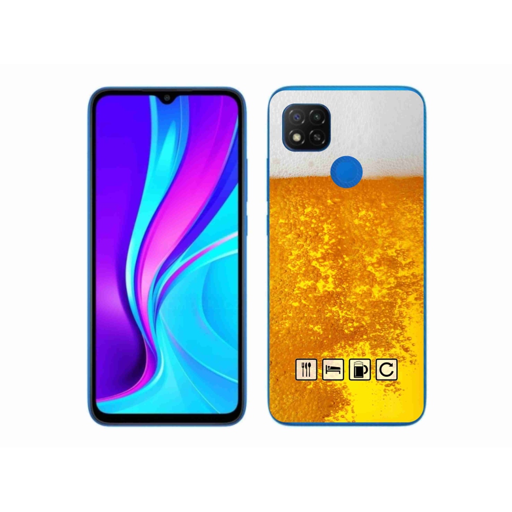 Gél borítás mmCase a Xiaomi Redmi 9C-hez - sör motívum 3