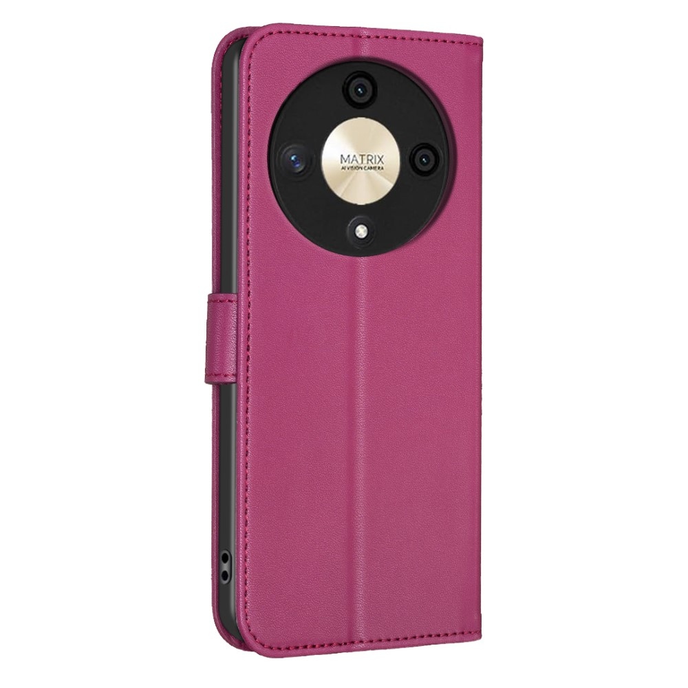 Clover könyv tok a Honor Magic 6 Lite 5G készülékhez - rózsaszínű