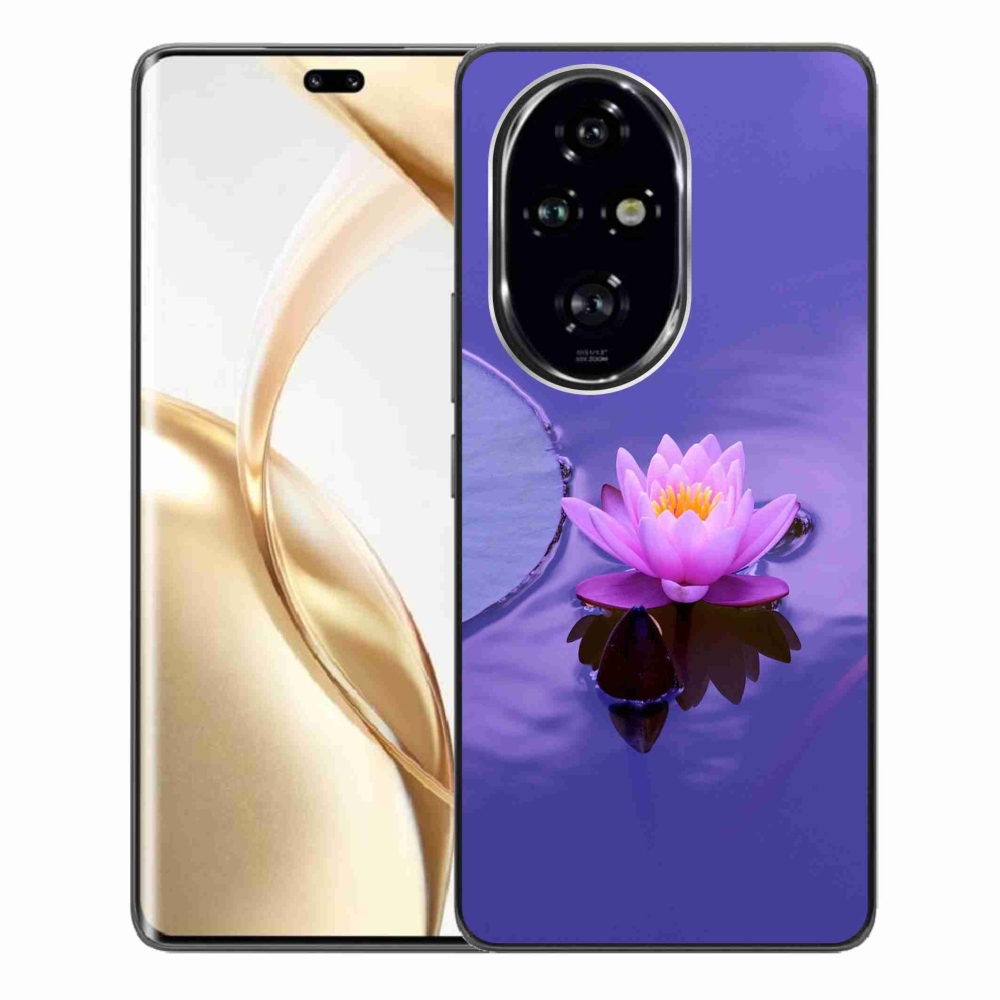 Gél tok mmCase a Honor 200 Pro 5G számára - virág a felületen