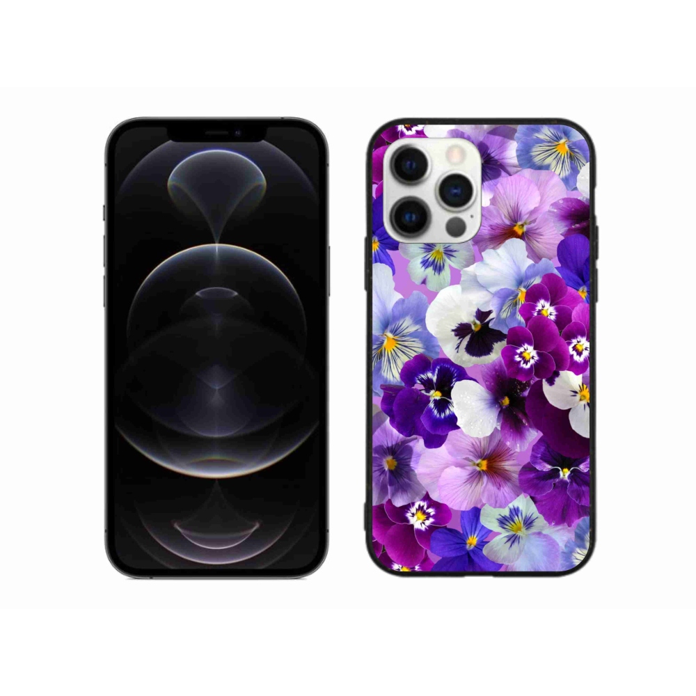 Gél borítás mmCase iPhone 12 Pro Max készülékhez - virágok 9