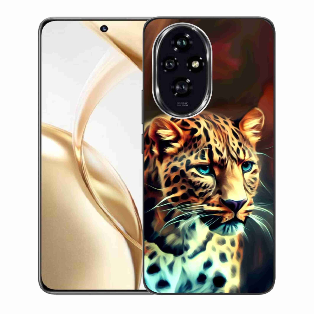 Zselés borítás mmCase a Honor 200 5G készülékhez - leopárd